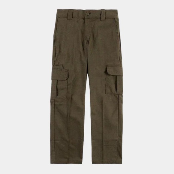 Dickies Other - Dickies Flex Straight Pants Size 28 Mens Cargo Dark Olive Green Straight